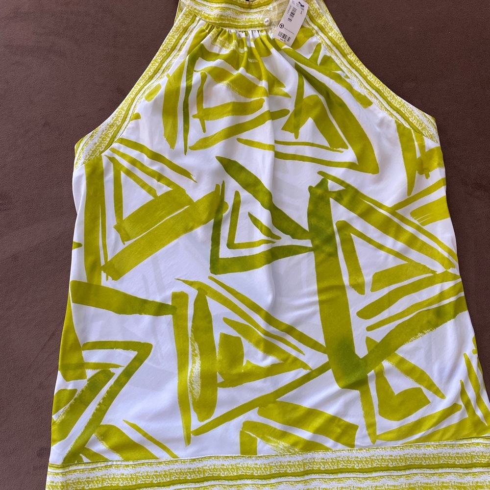 Limited brand halter top with high neck (NWT)